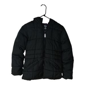 Wonder Nation Black Puffer Jacket for Kids